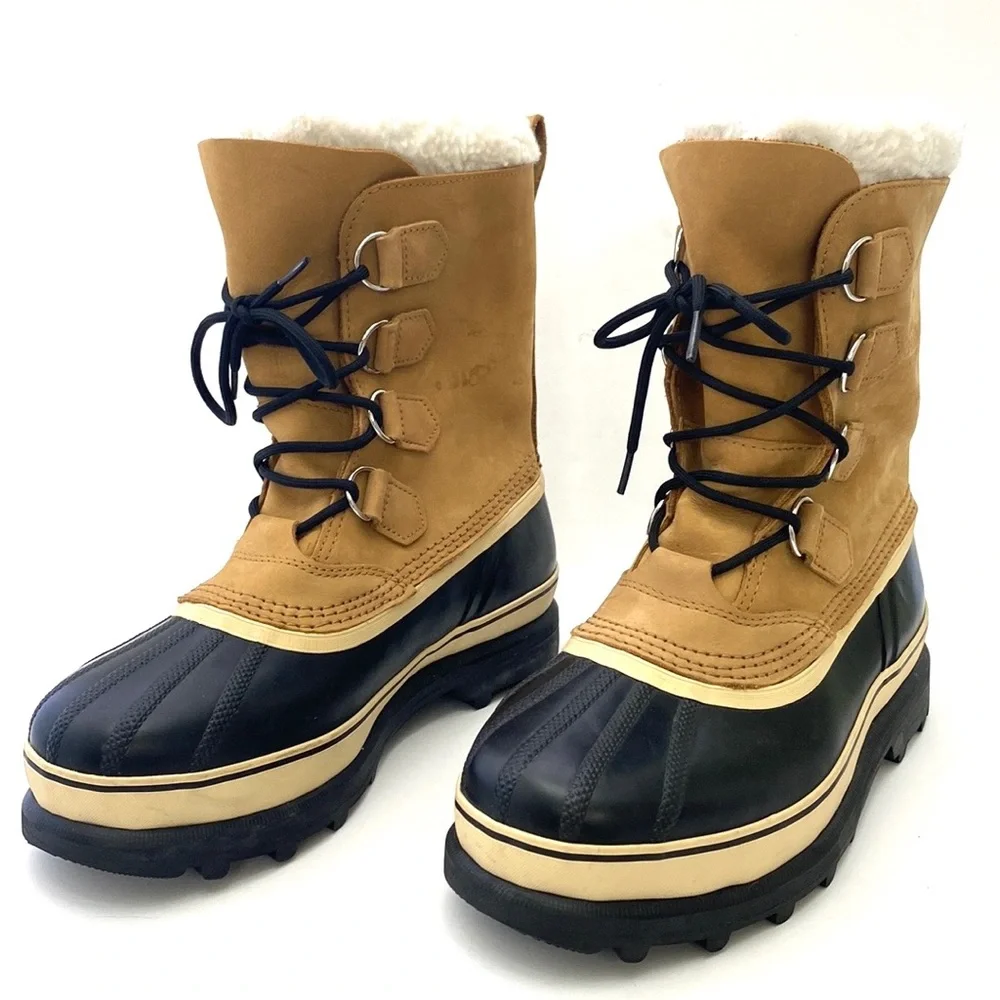 Sorel Men's Iconic Caribou Heavy Snow/Winter Stack Boot